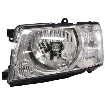 LH + RH Headlights Pair for Patrol GU Series 4 & 6 (2004–2013)