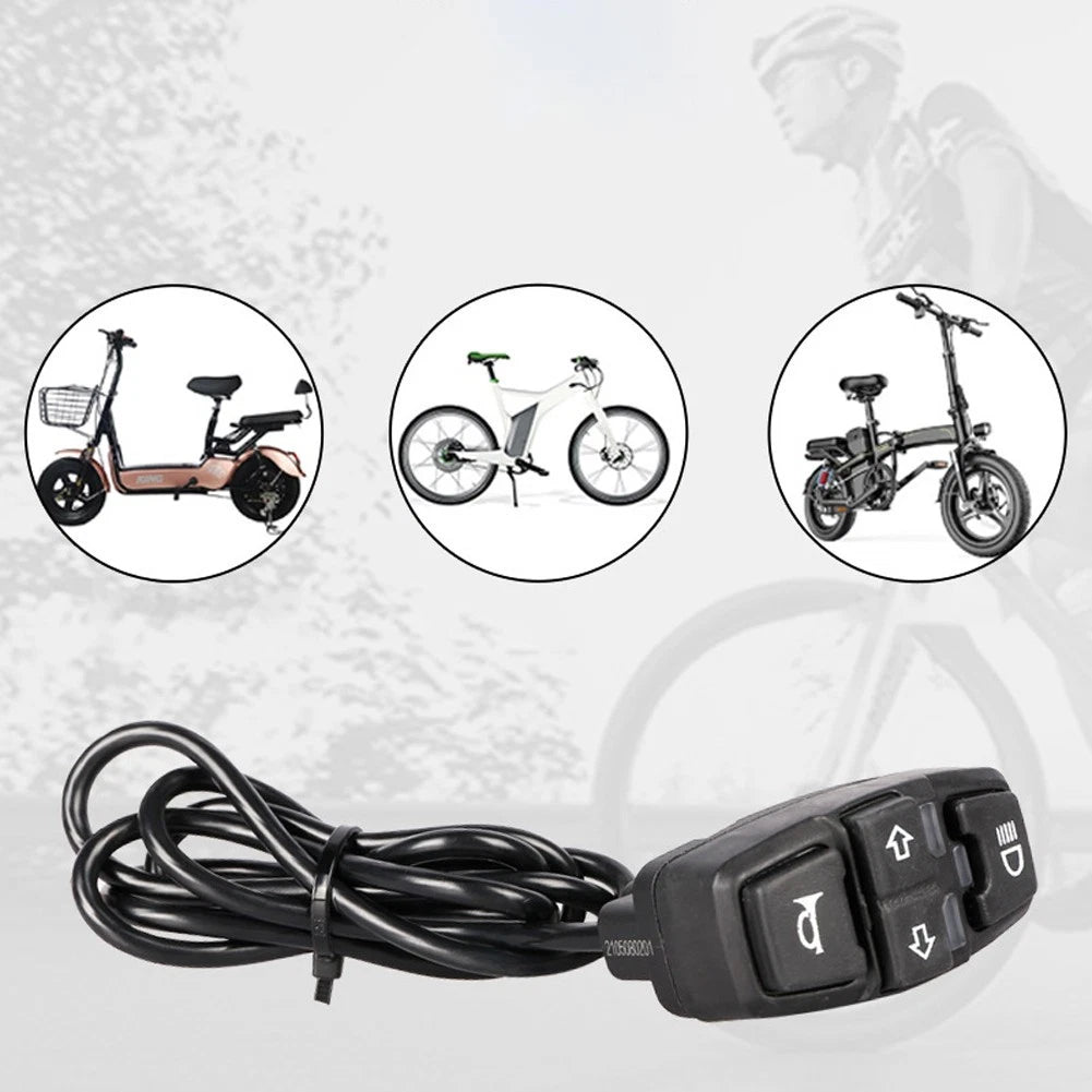 Weatherproof Motorcycle Handlebar Switch for Headlight Turn Signal