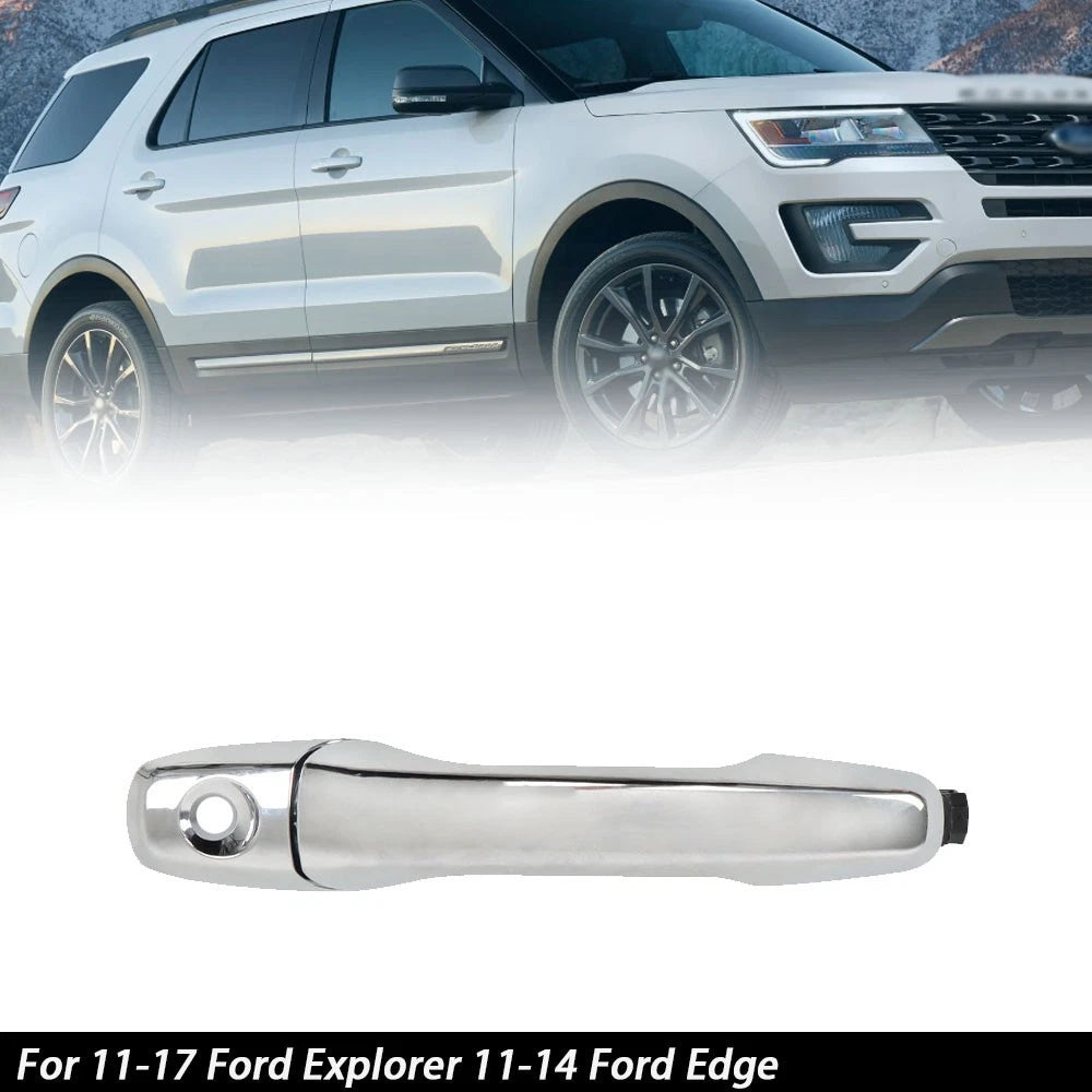 Chrome Front Left Exterior Door Handle for Ford Explorer (2011–2017)