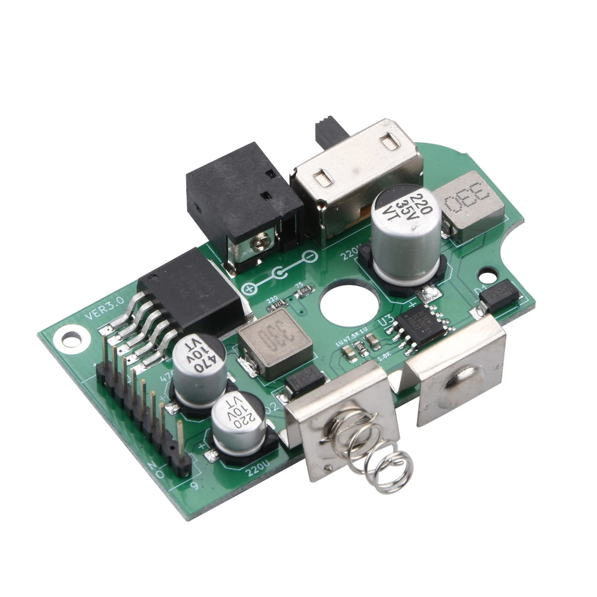 Power Board Replacement PCB for Sega Game Gear (1990–1997)