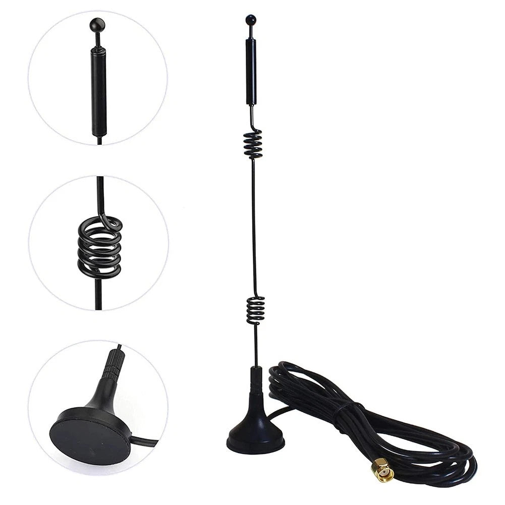 2X 9dBi Omnidirectional WiFi Antenna for RP-SMA Router Compatibility