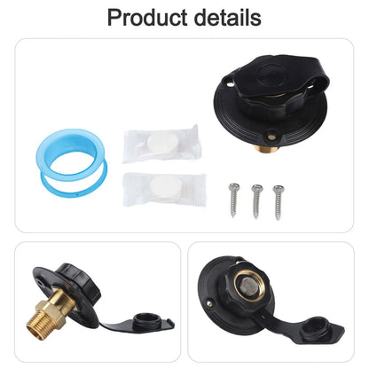 Check Valve Flange for Universal Fitment (No Deformation)