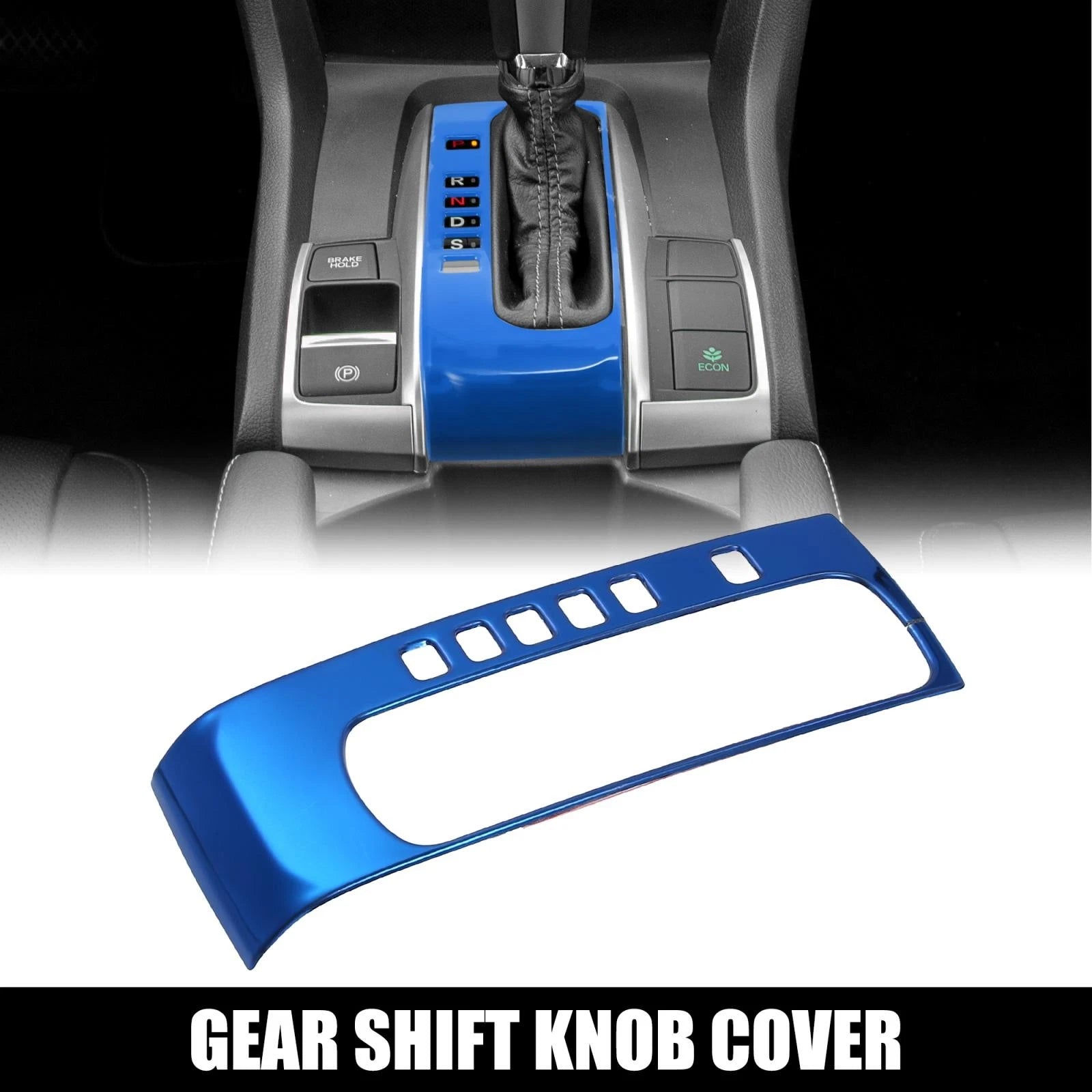 Gear Shift Knob Trim Panel for Honda Civic 10th Gen (2016–2021)
