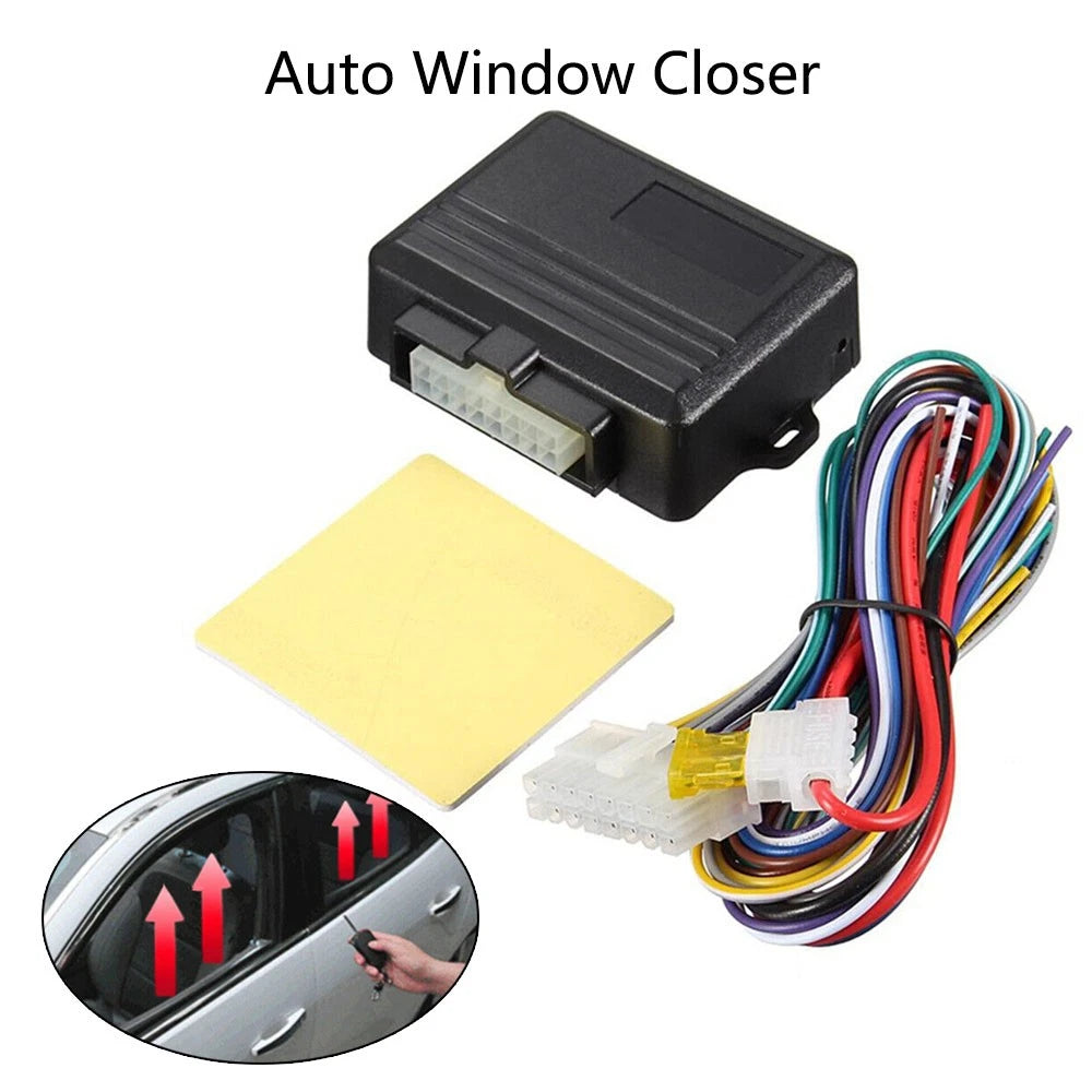 12V Automatic Window Closer Kit for 4-Door Cars (Universal)