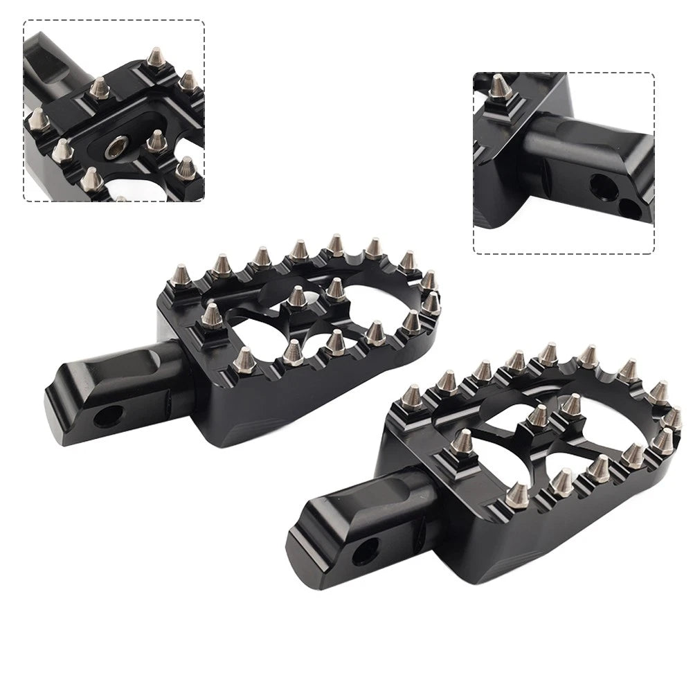 MX Style Wide Foot Pegs for Harley Softail (2018–2023)