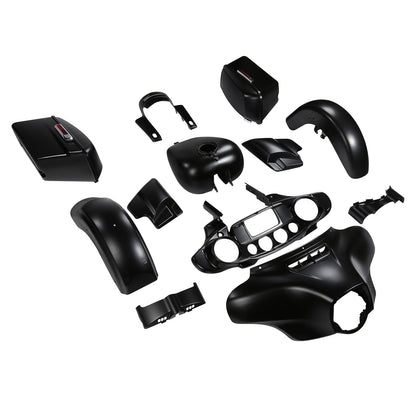 Fairings Body Work Kit for Harley Street Glide (2014–2024) Black Denim