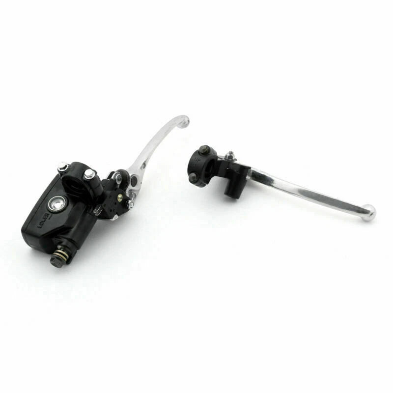 Chrome Hand Control Reservoir Brake Clutch Levers for Motorcycle (T9)