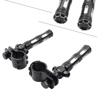 Engine Guard Bar Foot Pegs for Harley & Yamaha (25-32mm)