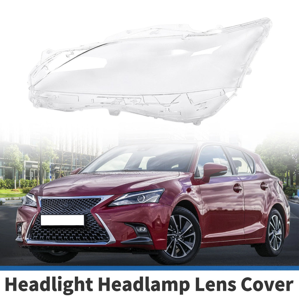 Headlight Lens Cover Front Left Replacement for Lexus CT200 (2012–2017)
