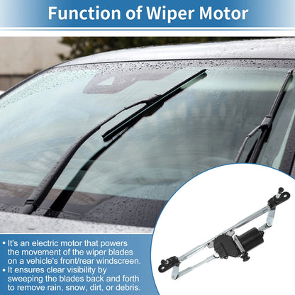 Front Windscreen Wiper Motor Linkage for Fiat Panda II 169 (2003–2012) No.46804523