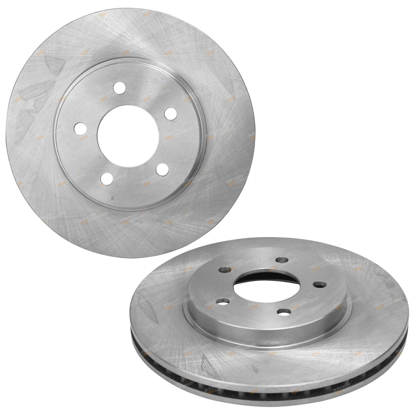 2 Front Disc Brake Rotors for Mazda Tribute (2006–2008)
