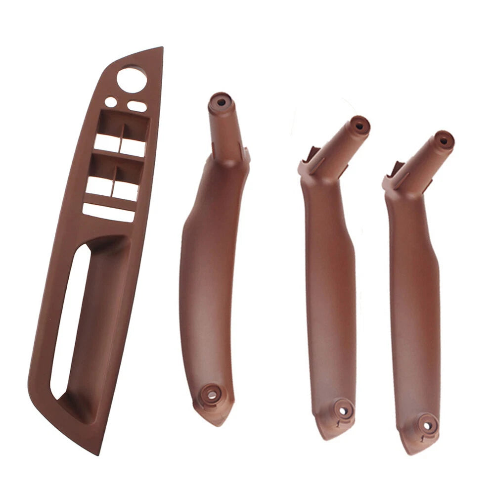 Set of 4 Interior Door Pull Handle Trim Covers for BMW X5 E70 X6 E71 E72