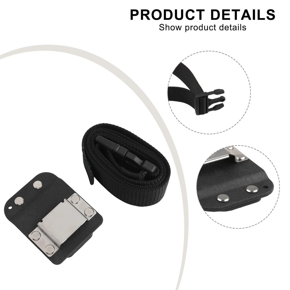 Belt Clip Holder for Impact Driver (2 Inch Belts)