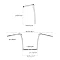 1-1/4" Ape Hanger Handlebar for Harley Road Glide (2015–2023)