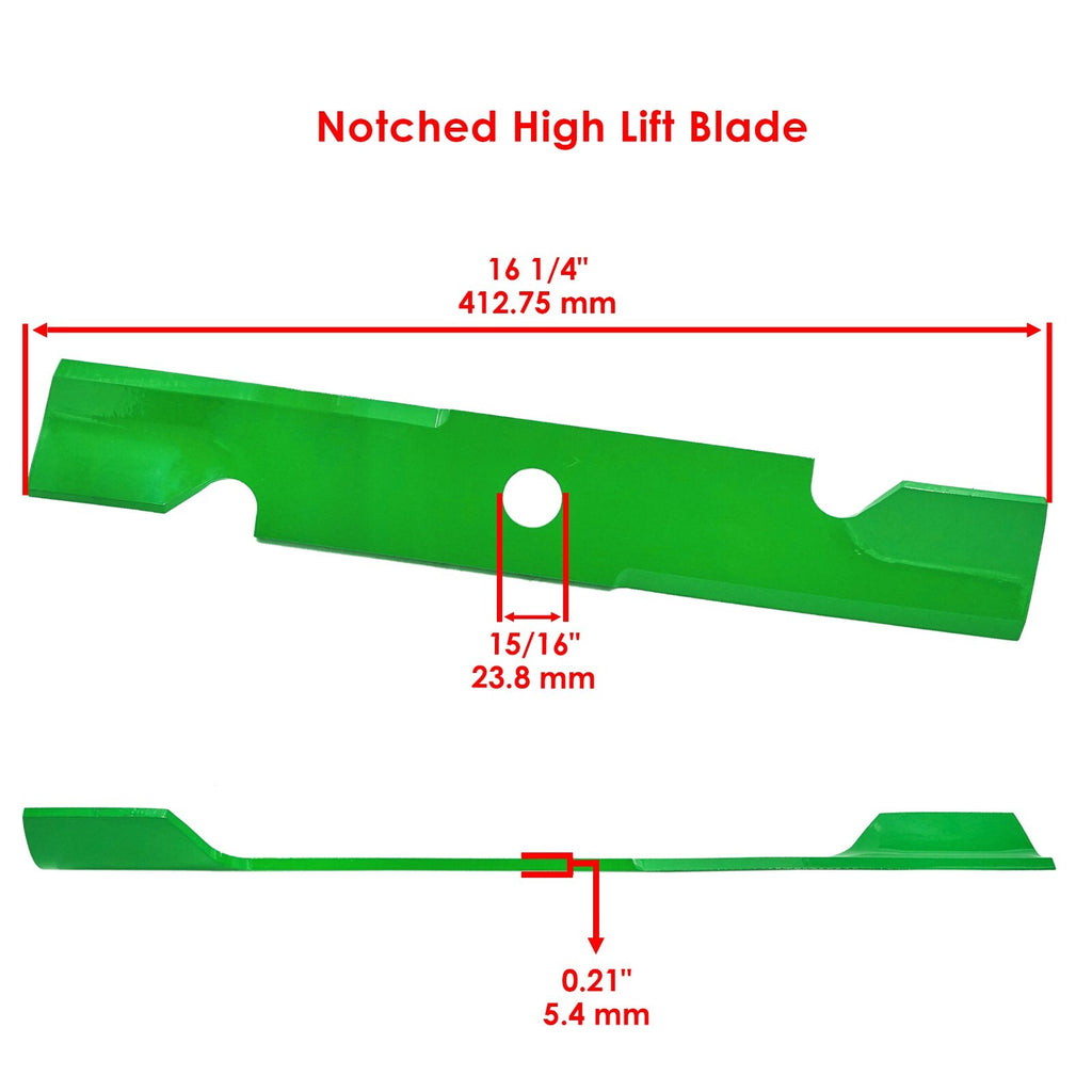 Deck Blade with Bolt for Exmark LZ23KC LHP4823KA LHP4820KC (2000–2000)