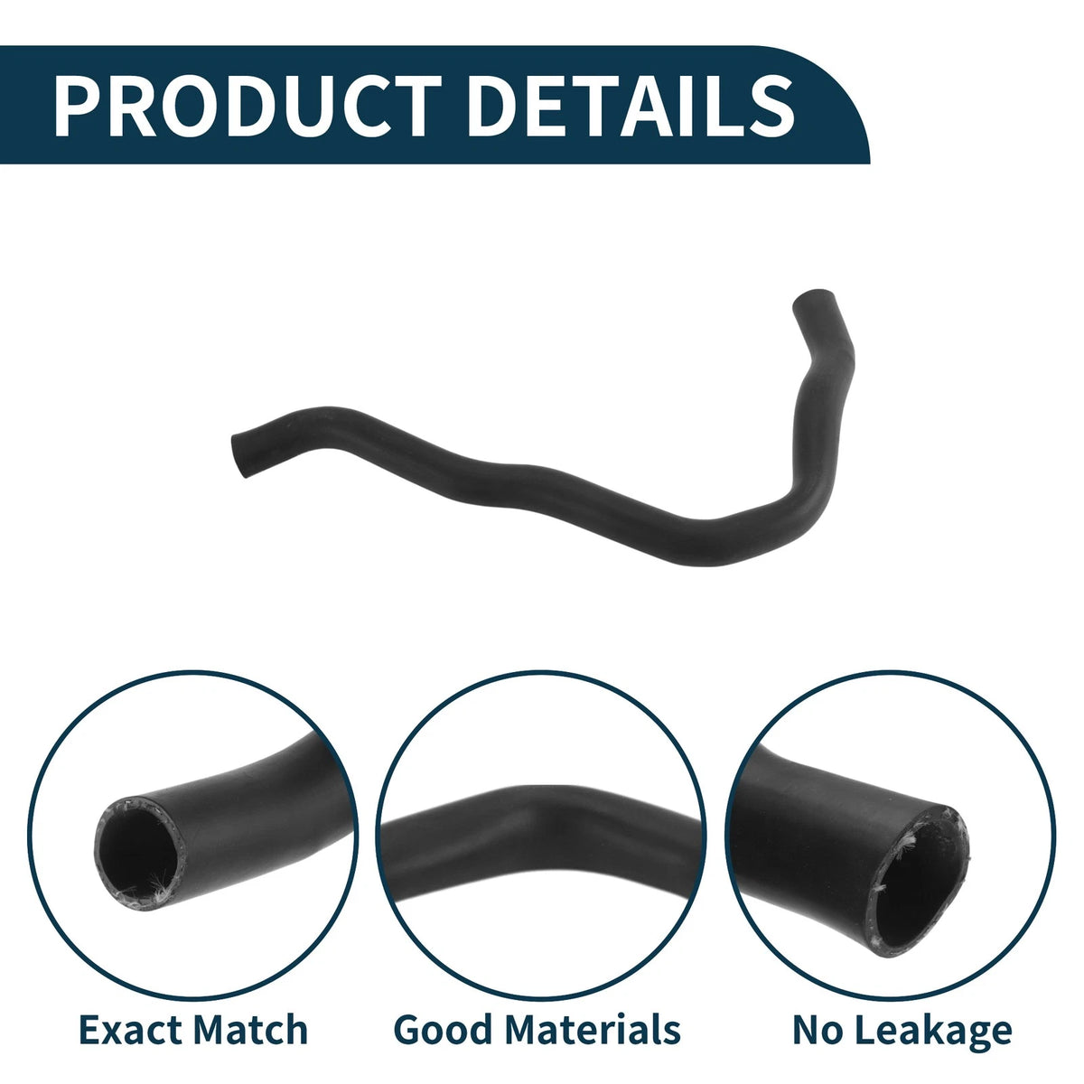 Radiator Hose No. 254112H000 for Kia Ceed (2006–2013) Rubber Water Pipe