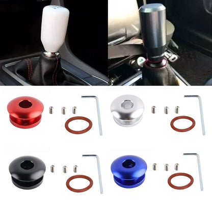 Sleek Design Aluminum Shift Knob Retainer Designed for Simple Installation