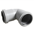50mm Drainage Pipe Elbow 90° Bend Push Fit Tool Installation