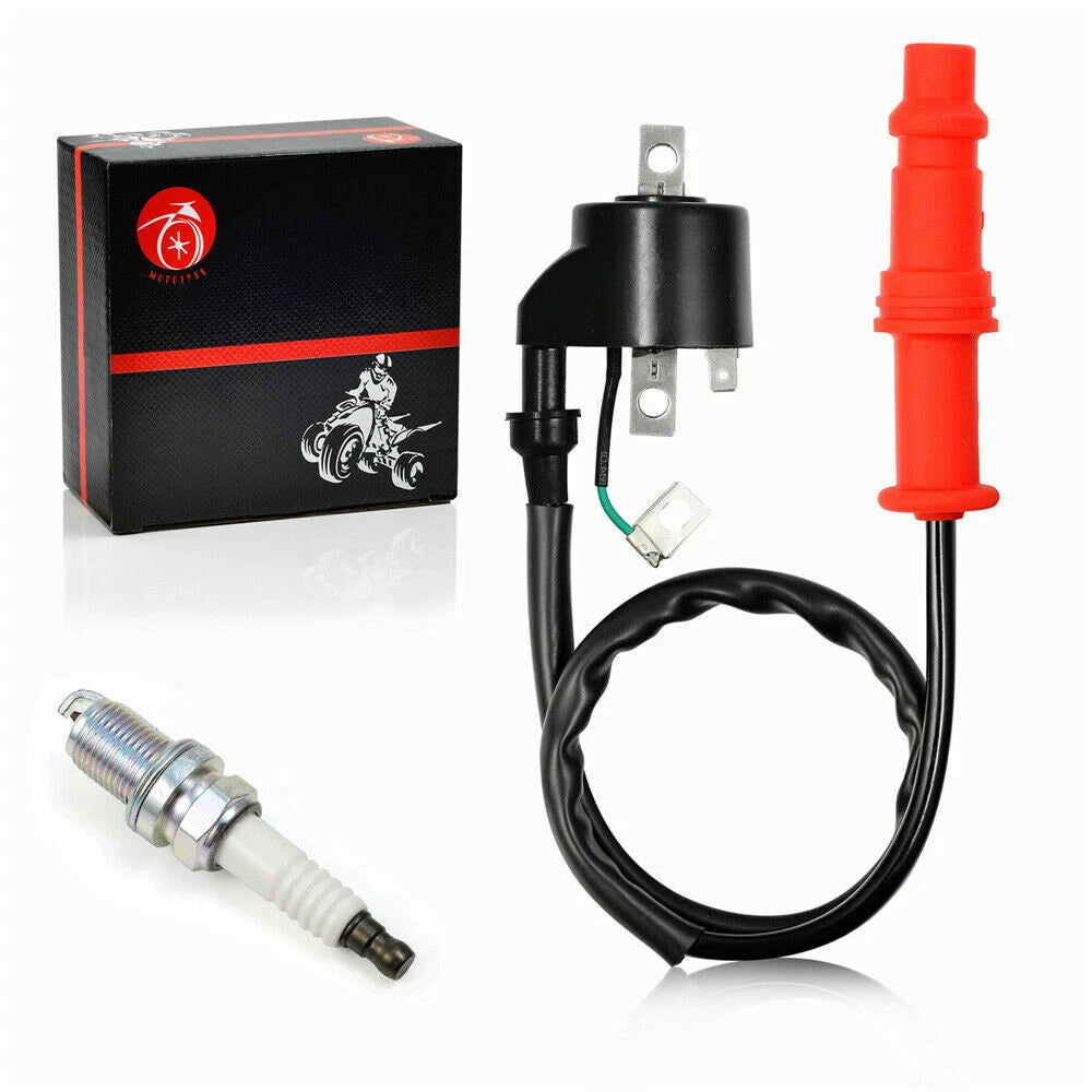 Ignition Coil Spark Plug for Polaris Sportsman 500, Magnum 425, Xpedition 425 (1996–2007)