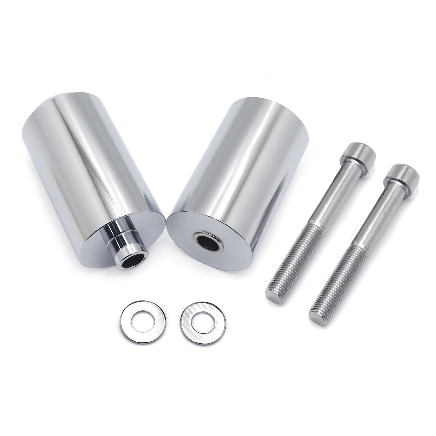 Chrome Frame Sliders for Yamaha YZF 600R Thundercat (1996–2007)
