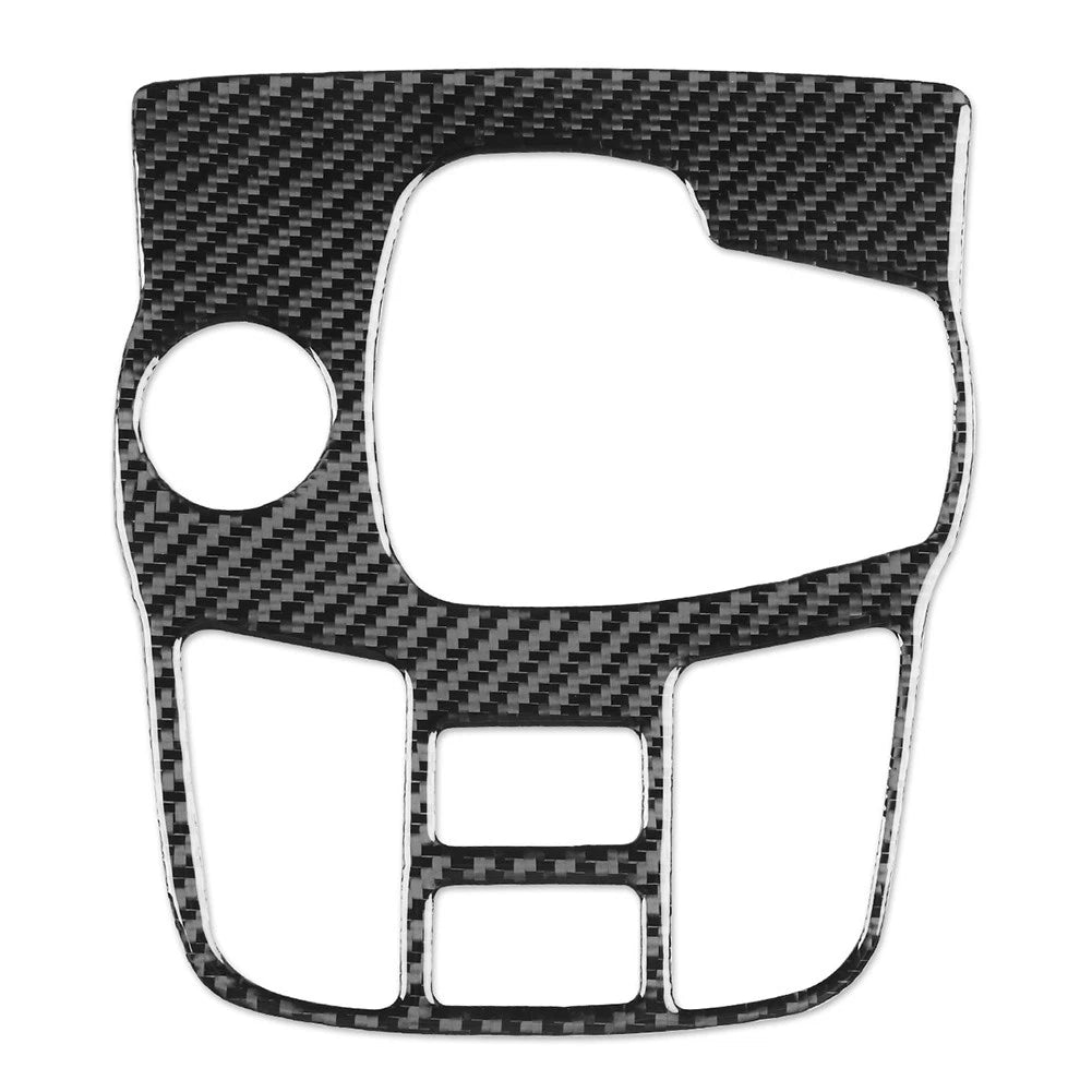 Carbon Fiber Gear Shift Panel Cover Trim for Jaguar F-Type (2013–2024)