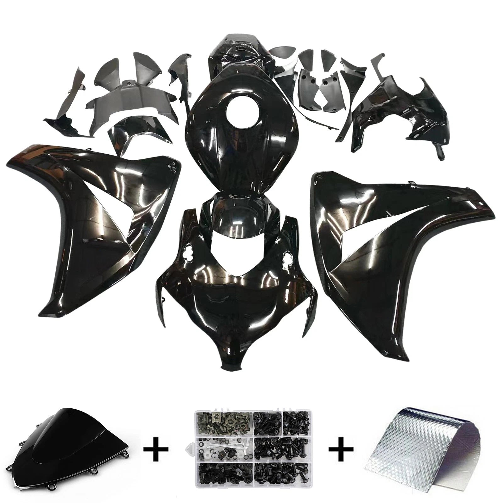 Injection Fairing Kit for Honda CBR1000RR (2008–2011) ABS Plastic