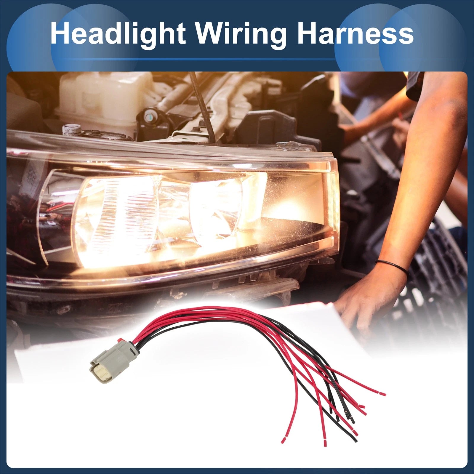 Headlight Cable Repair Kit for Chevrolet Equinox (2010–2017)