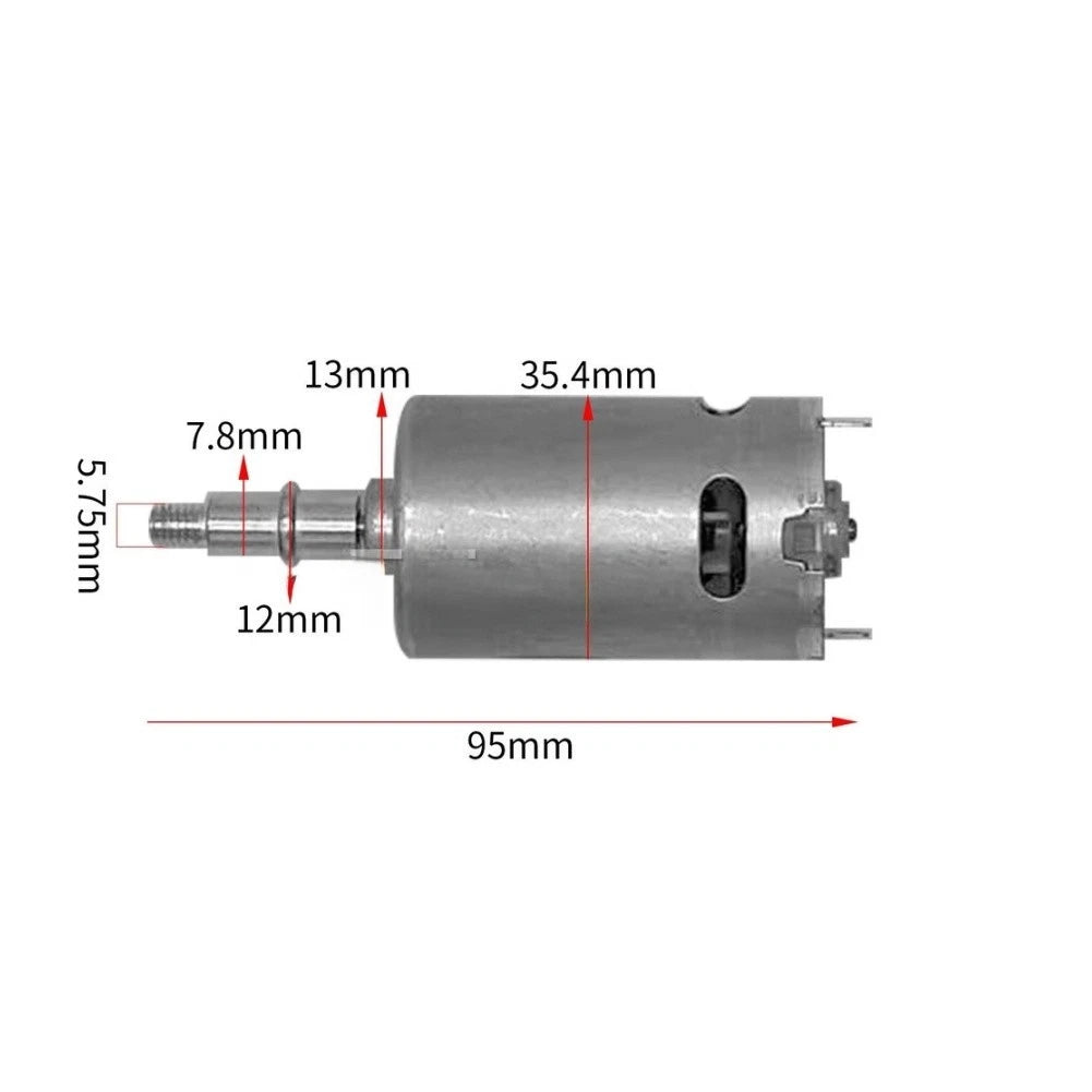 Storm Fan Motor for Custom Ventilation Equipment (21V)
