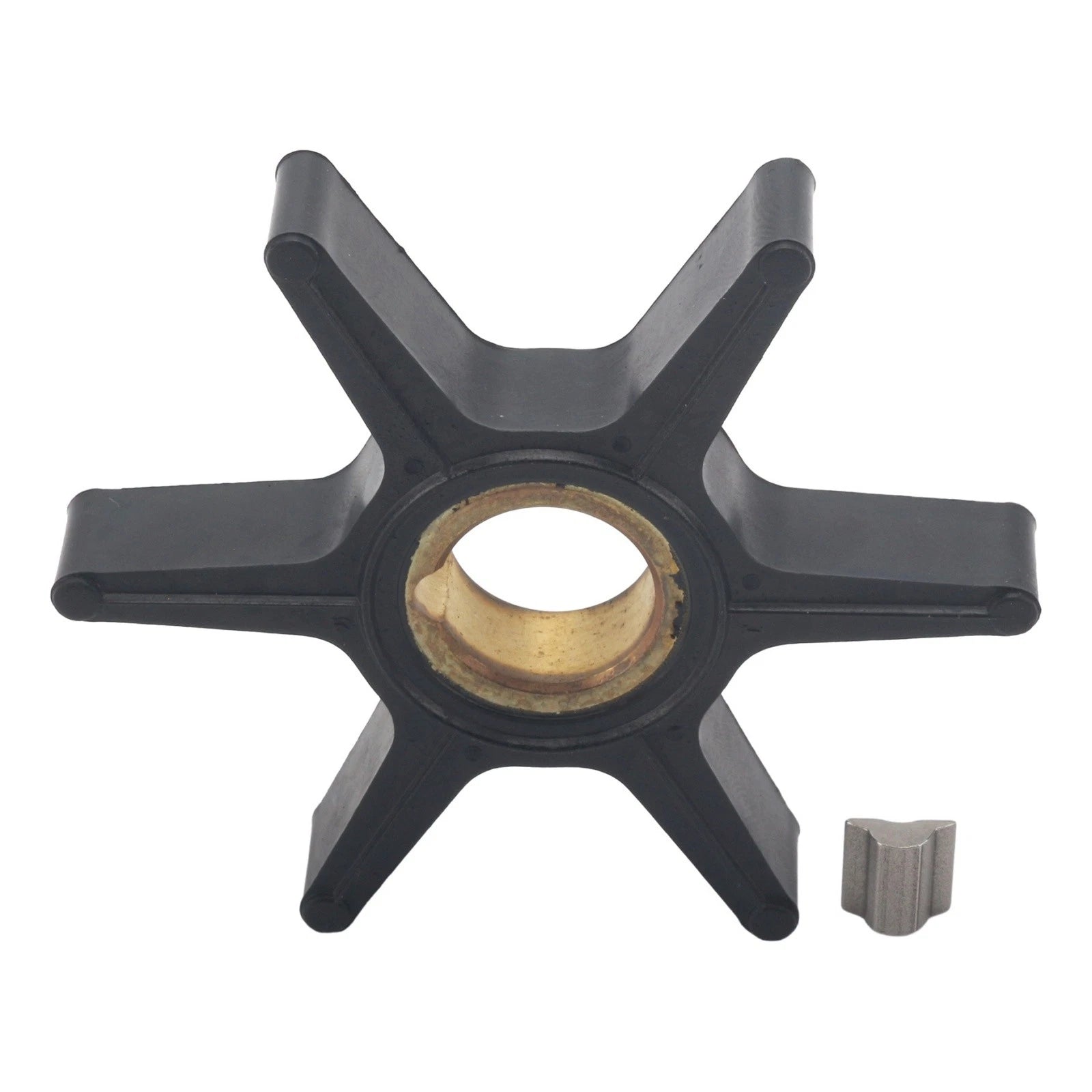 Water Pump Impeller & Key for Mercury Outboard 2 Stroke (1970–2023) 47-85089-3
