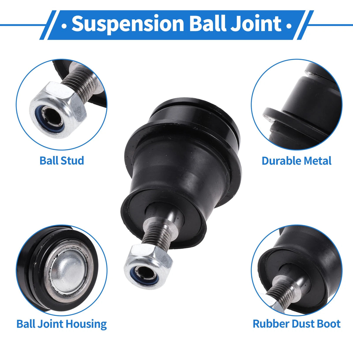 2X Front Lower Ball Joints for Dodge Journey (2009–2020) K500120/508 5914AB