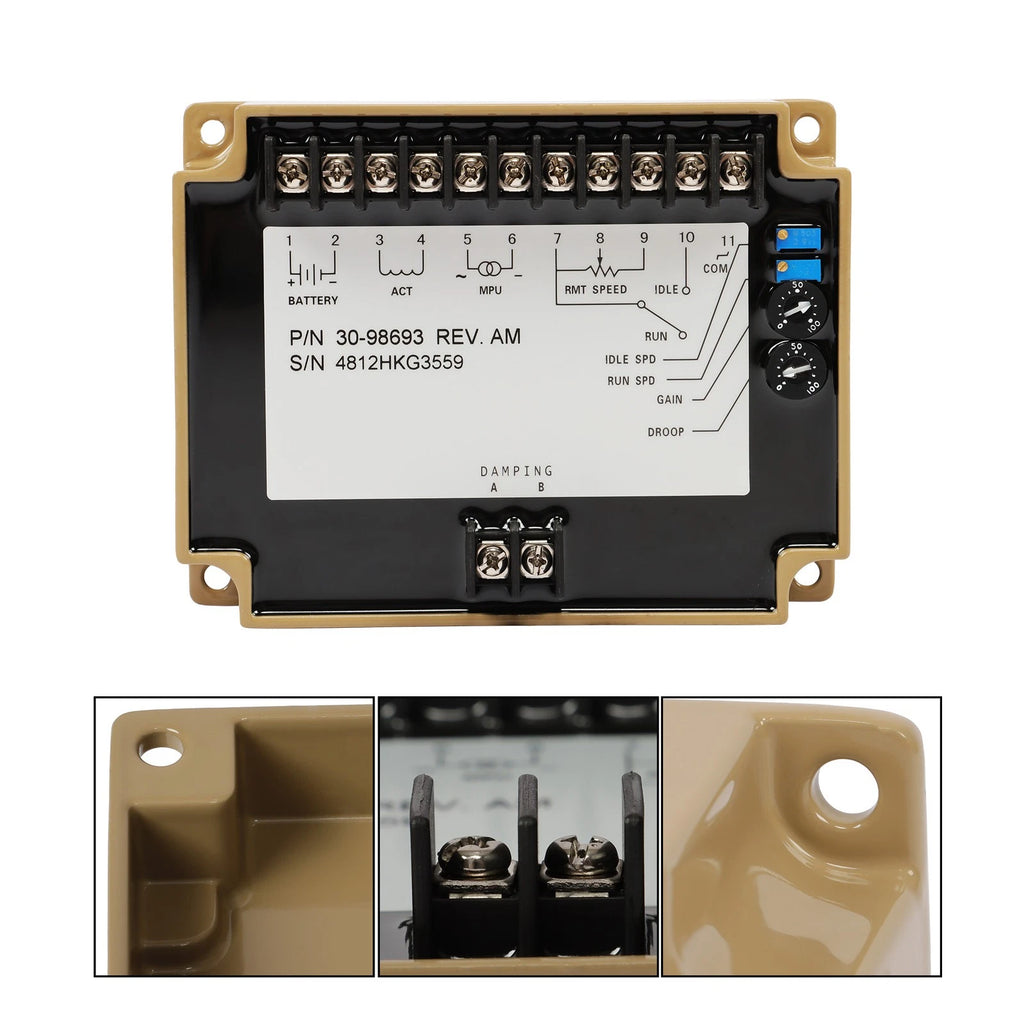 Speed Controller for Cummins KTA19 (Generator) 3098693