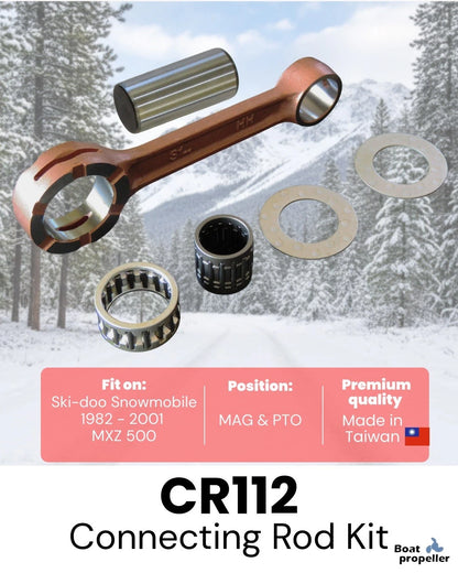 Connecting Rod Kit CR112 for Ski-Doo MXZ 500 (1982–2001)