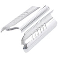Chrome Lower Fork Leg Deflector Shield Kit for Harley Touring (2014–2023)