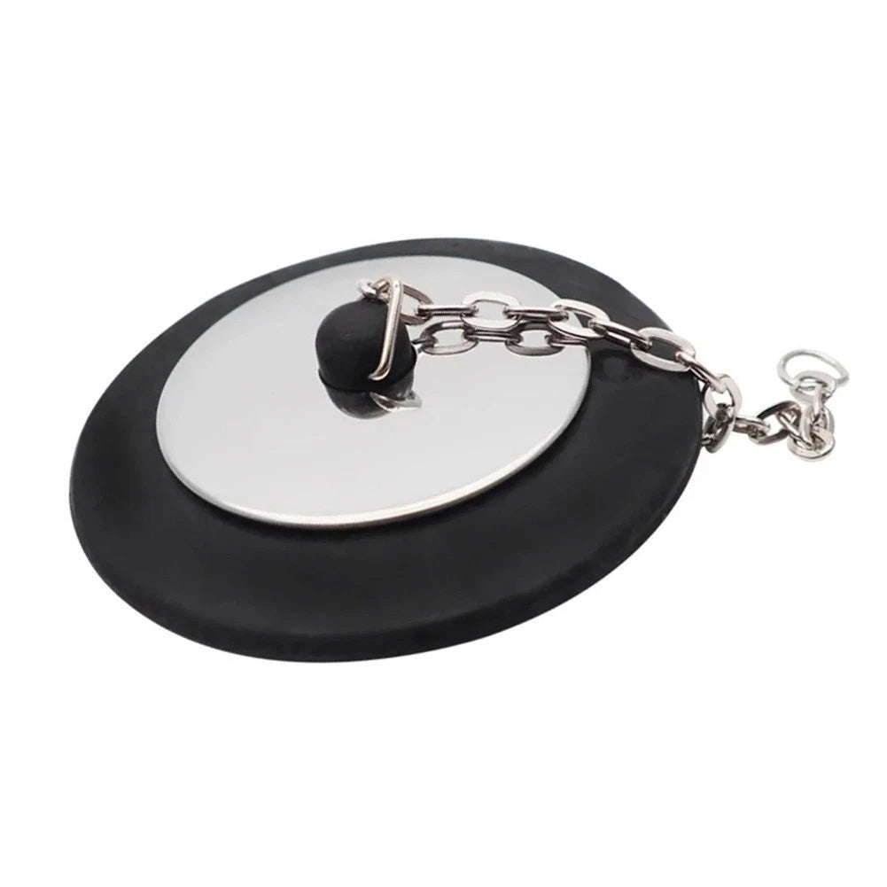 Rubber Wash Basin Bathtub Stopper Chain for Universal Fit