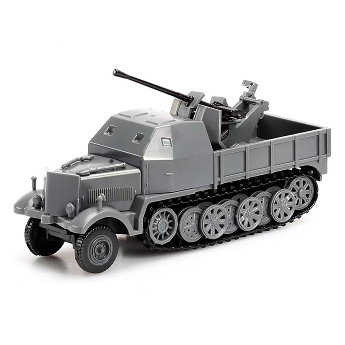 4D Half-track Armored Vehicle FLAK37 Model 1:72 Simulation