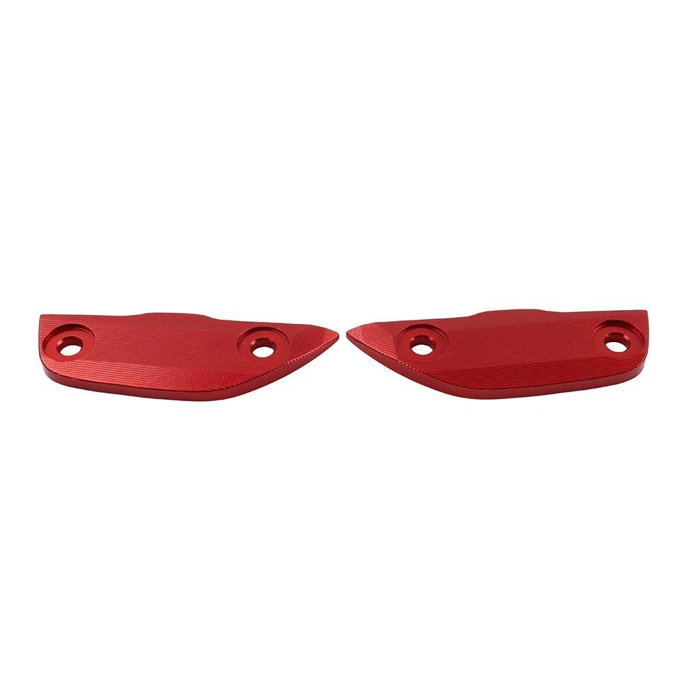 Mirror Delete Blank Block Off Base Plate Red for CFMOTO 450SR (2022–2025)
