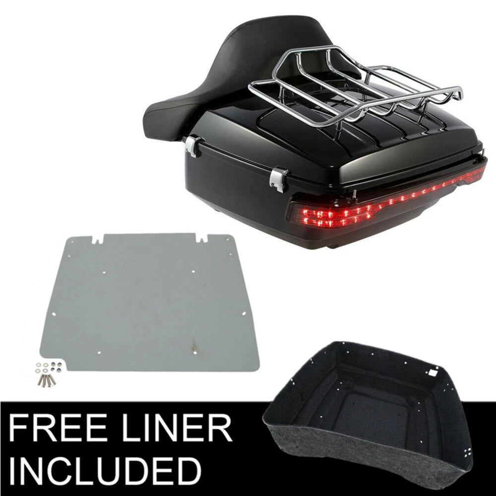 LED Tail Light for Harley Touring (2014–2026) - King Trunk Backrest Pad