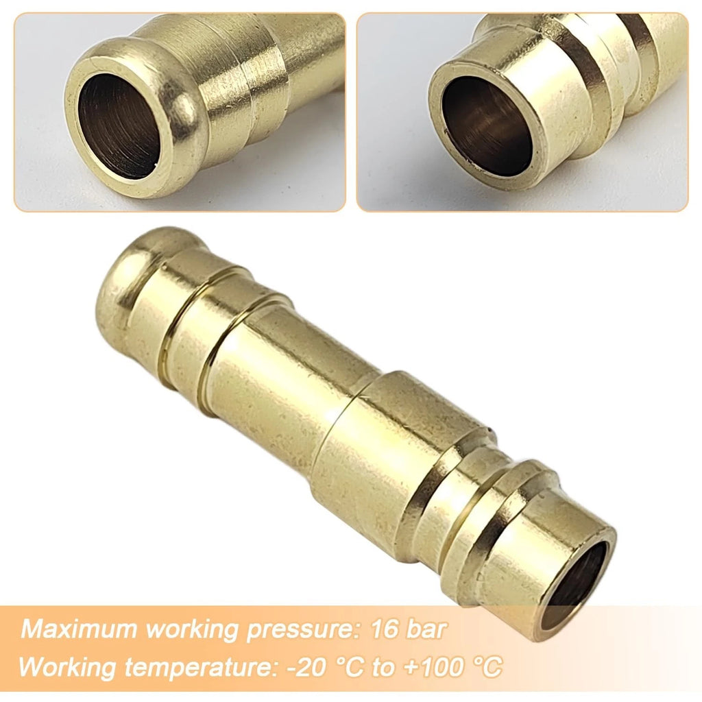 10mm Air Hose Connector for Compressor and Pneumatic Tools (Self Tightening)