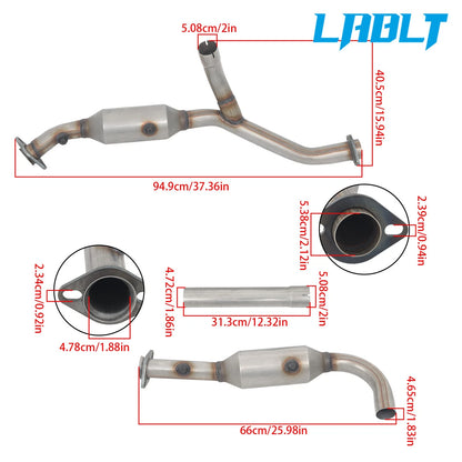 Catalytic Converter for Ford Explorer Sport Trac, Mercury Mountaineer 4.0L (2006–2010)