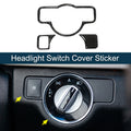 Headlight Switch Cover Sticker for Mercedes-Benz A B C E G Class CLA (Type-A)