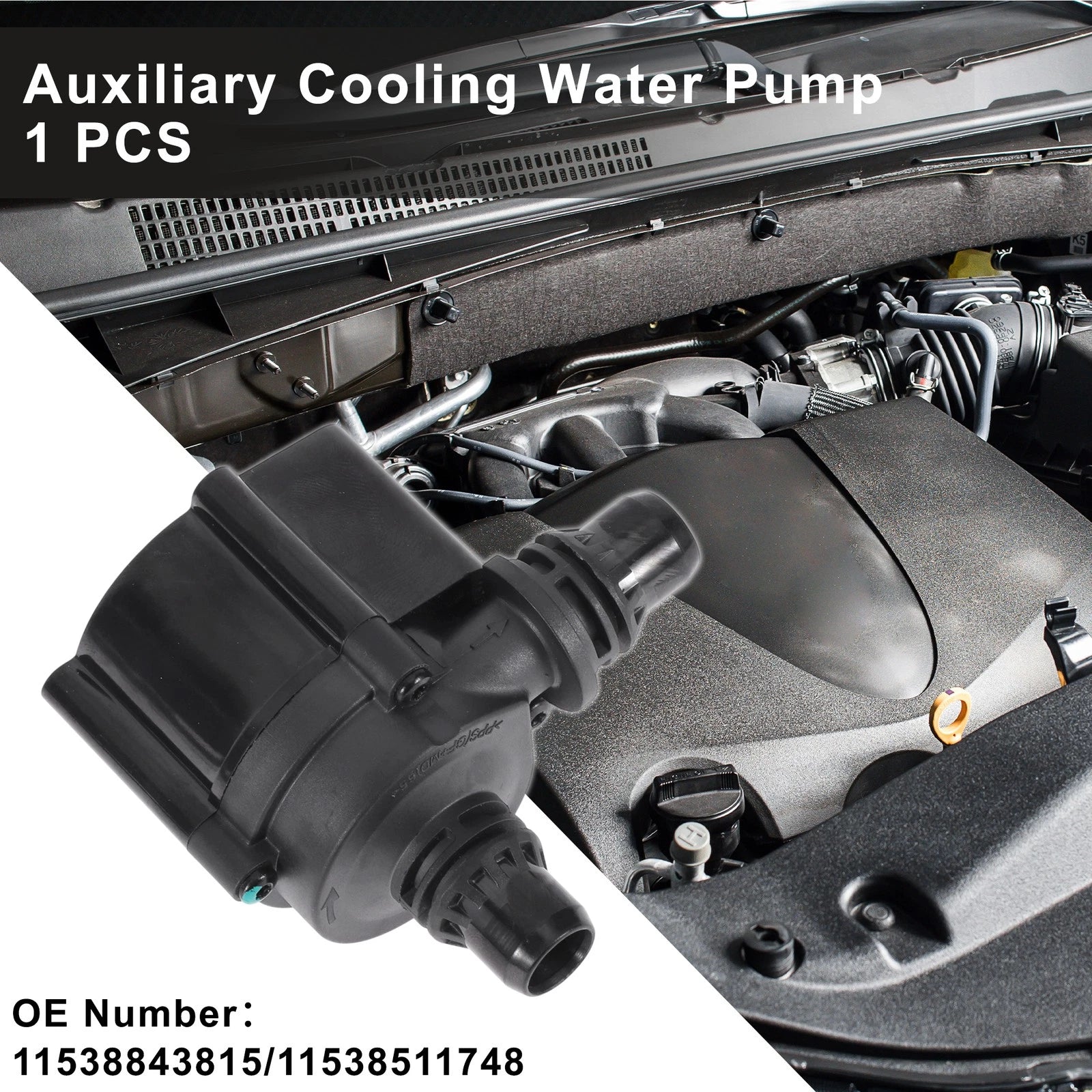 Auxiliary Cooling Water Pump Replacement for BMW F10 (2010–2016)
