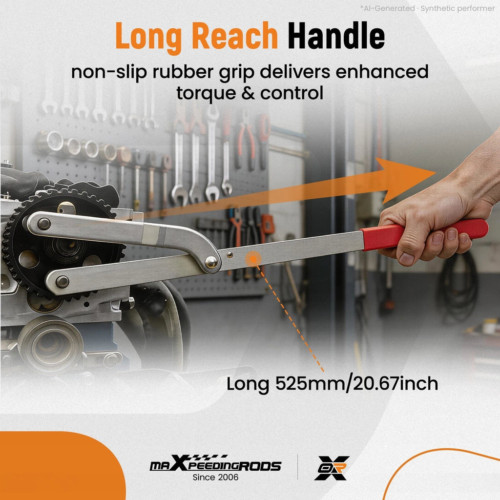 Adjustable Camshaft Wrench Tool for Universal Use (1.5"-8.7")