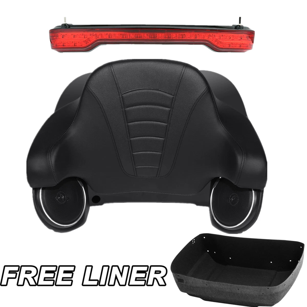 Backrest Speakers for Harley Touring (2014–2023)