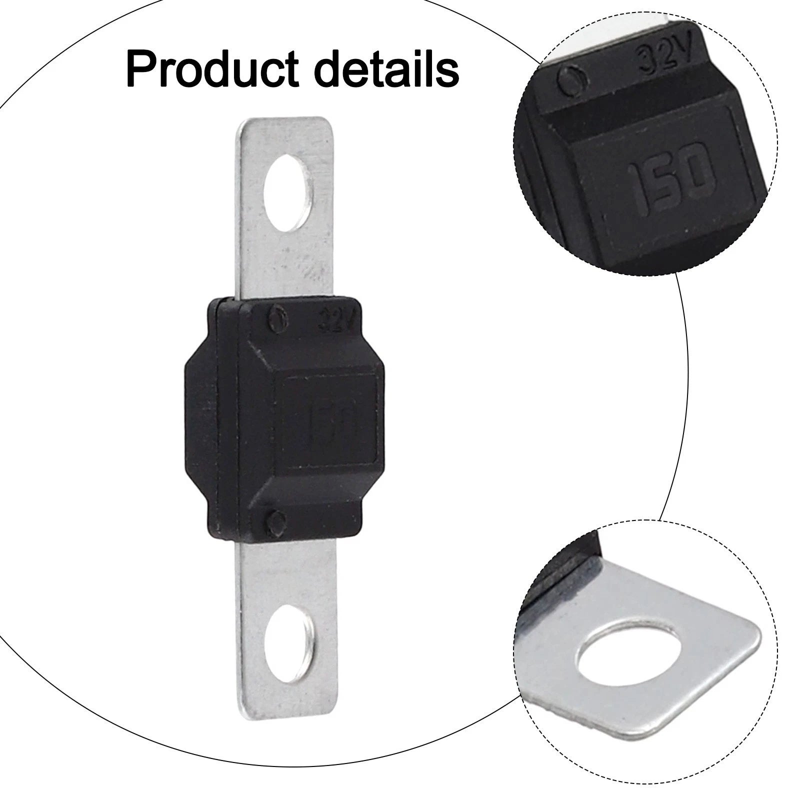 32V Forkbolt Fuse for Over-current Protection (Flexible Load Accommodation)
