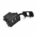 Dual USB Rocker Switch Panel Socket for Car Boat (12V 24V)