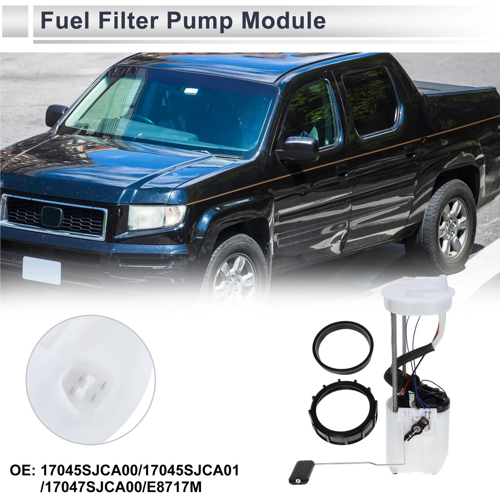 Fuel Pump Assembly Replacement for Honda Ridgeline (2006–2014) 3.5L V6