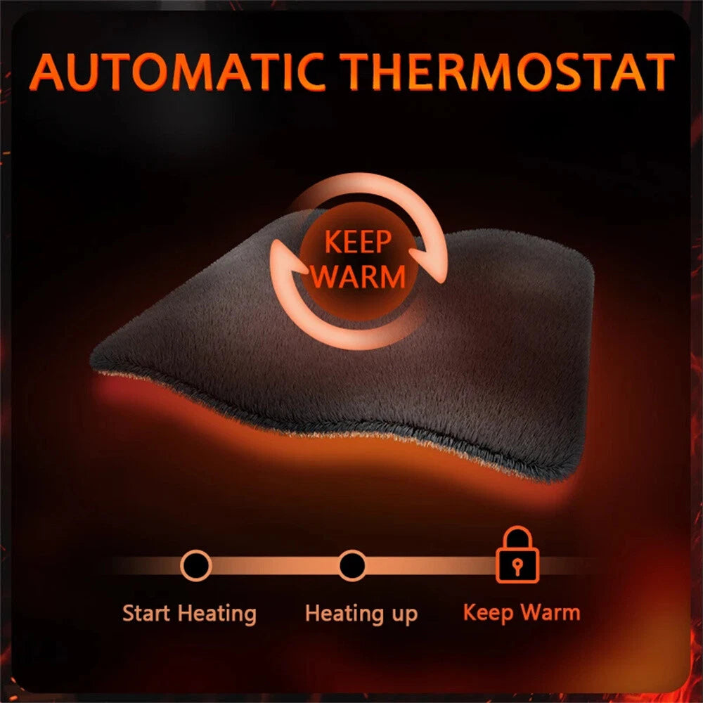 Heated Car Seat Cover for Universal Fit (12-24V) Winter Heating Cushion