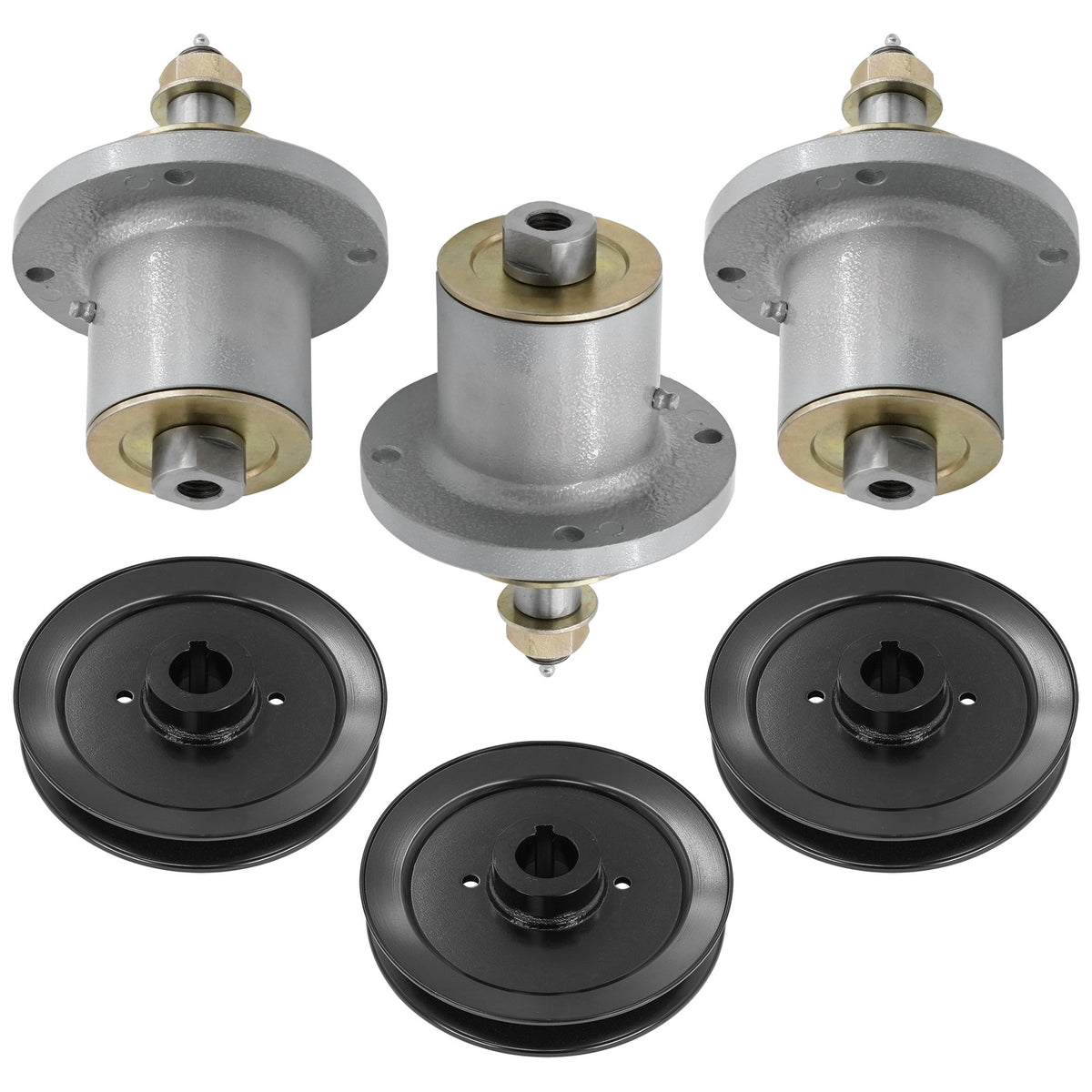 Deck Spindle with Pulley for Ferris FW25 FW35 F125XT (2014–2014)