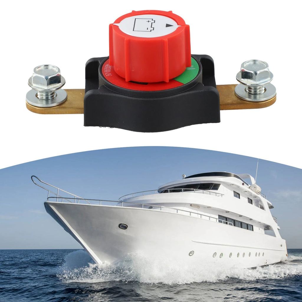 Side Post Disconnect Switch for Boats RVs ATVs (Enhanced Conductivity)