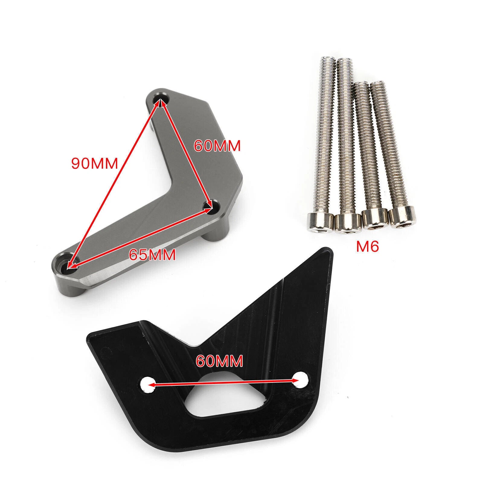 Engine Case Stator Cover Frame Sliders for Kawasaki Z1000 (2010–2015), Z900 (2017)